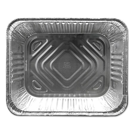 Durable Packaging Aluminum Steam Table Pans, Half Size, Deep, PK100 FS4200XX